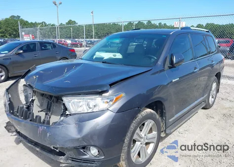 2012 Toyota Highlander Limited V6 from USA, damaged, VIN 5TDYK3EH9CS081532